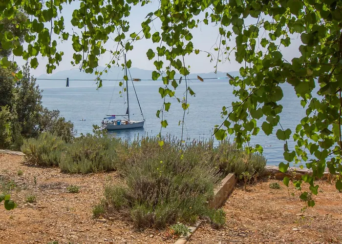 Family Friendly Seaside Cove Rapak, Hvar - 12779 דירה *